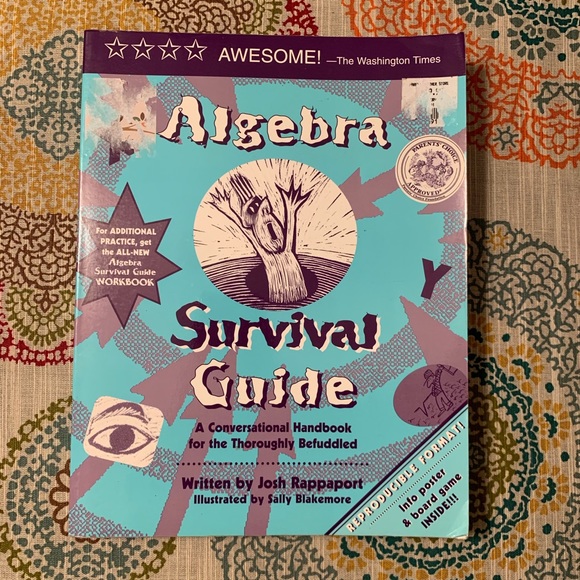 AWESOME HUGE Algebra Survival Guide book - Picture 1 of 5